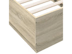 Cadre de lit sans matelas chêne Boisona 75x190 cm HAJT19803