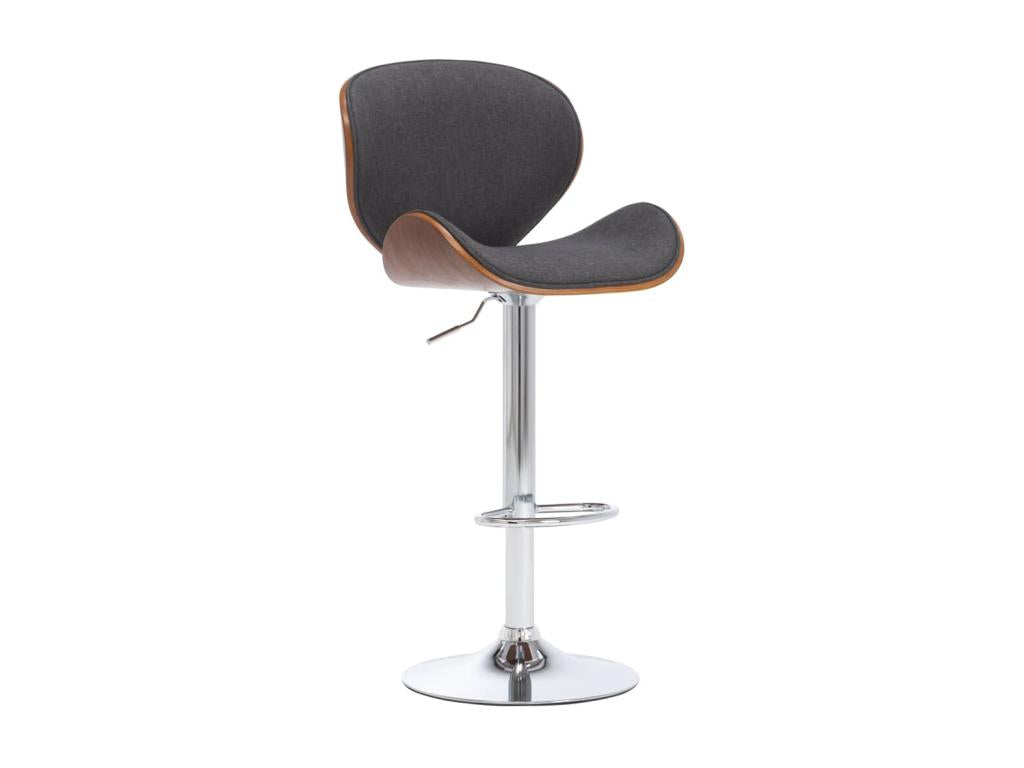 Tabouret de bar Gris Tissu NZRT48663