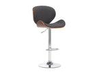 Tabouret de bar Gris Tissu NZRT48663