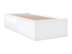 Cadre de lit sans matelas blanc 90x200 cm ZFEC81051