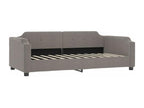 Lit de jour avec gigogne et tiroirs Boisona 90x200 cm tissu LIWZ89639