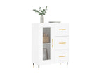 Buffet blanc 69,5x34x90 cm bois d'ingénierie QGTA25959