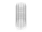 Lit surélevé à gabion Fer renforcé 120x50x100 cm VOUL92177